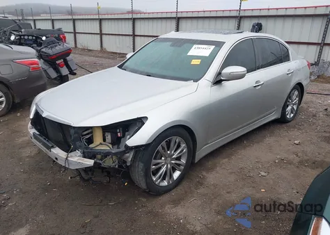 2012 Hyundai Genesis 3.8 z USA, uszkodzony, nr VIN KMHGC4DD6CU154151